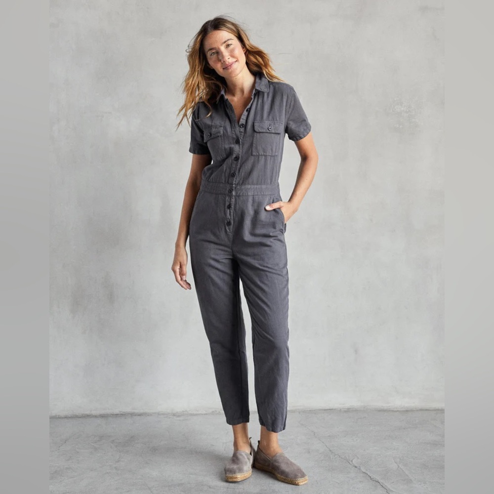 Outerknown Charcoal Jumpsuit